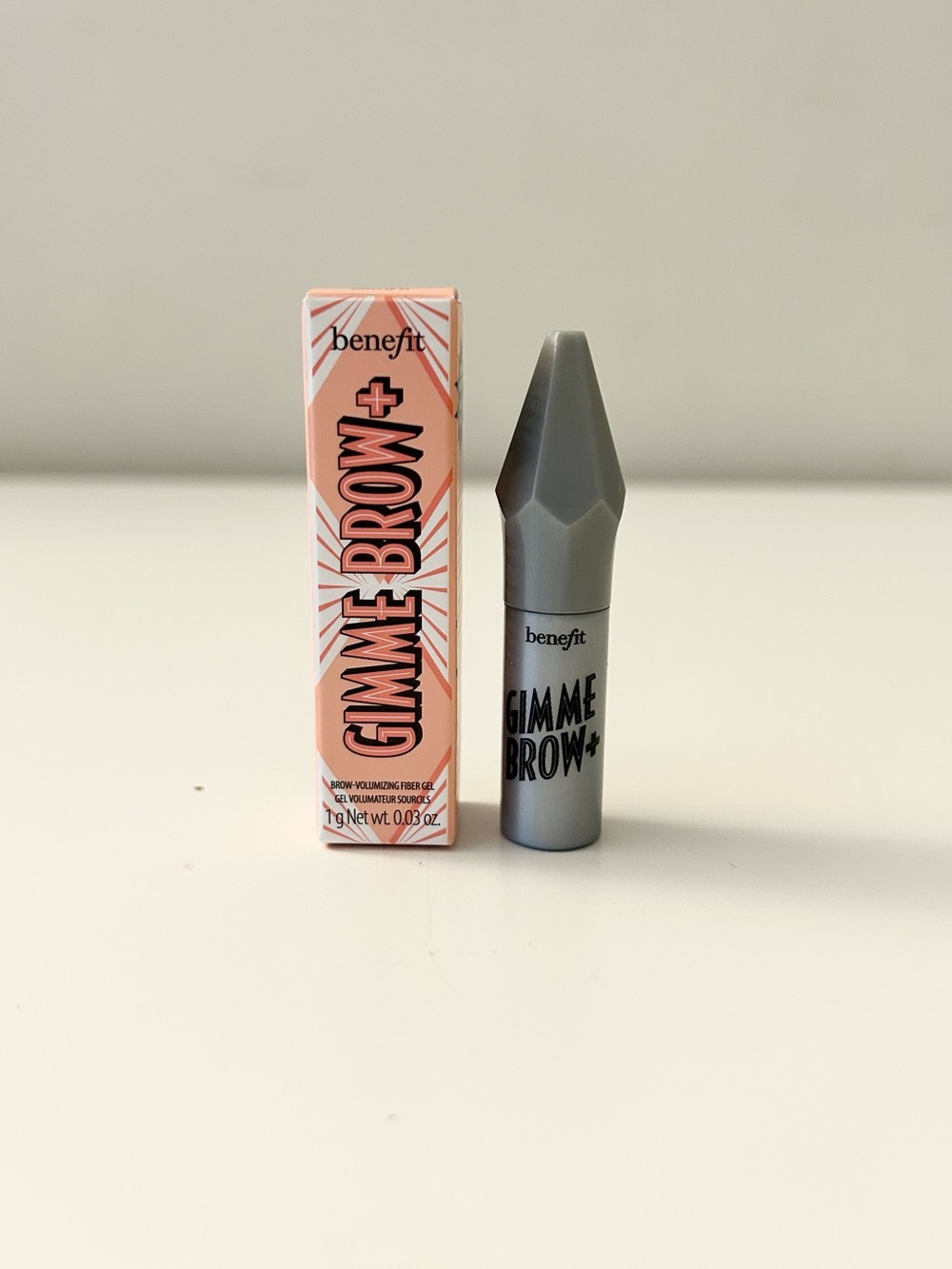 🌸BENEFIT COSMETICS Gimme Brow+ Tinted Eyebrow Gel in 3 Neutral Light Brown 1 g